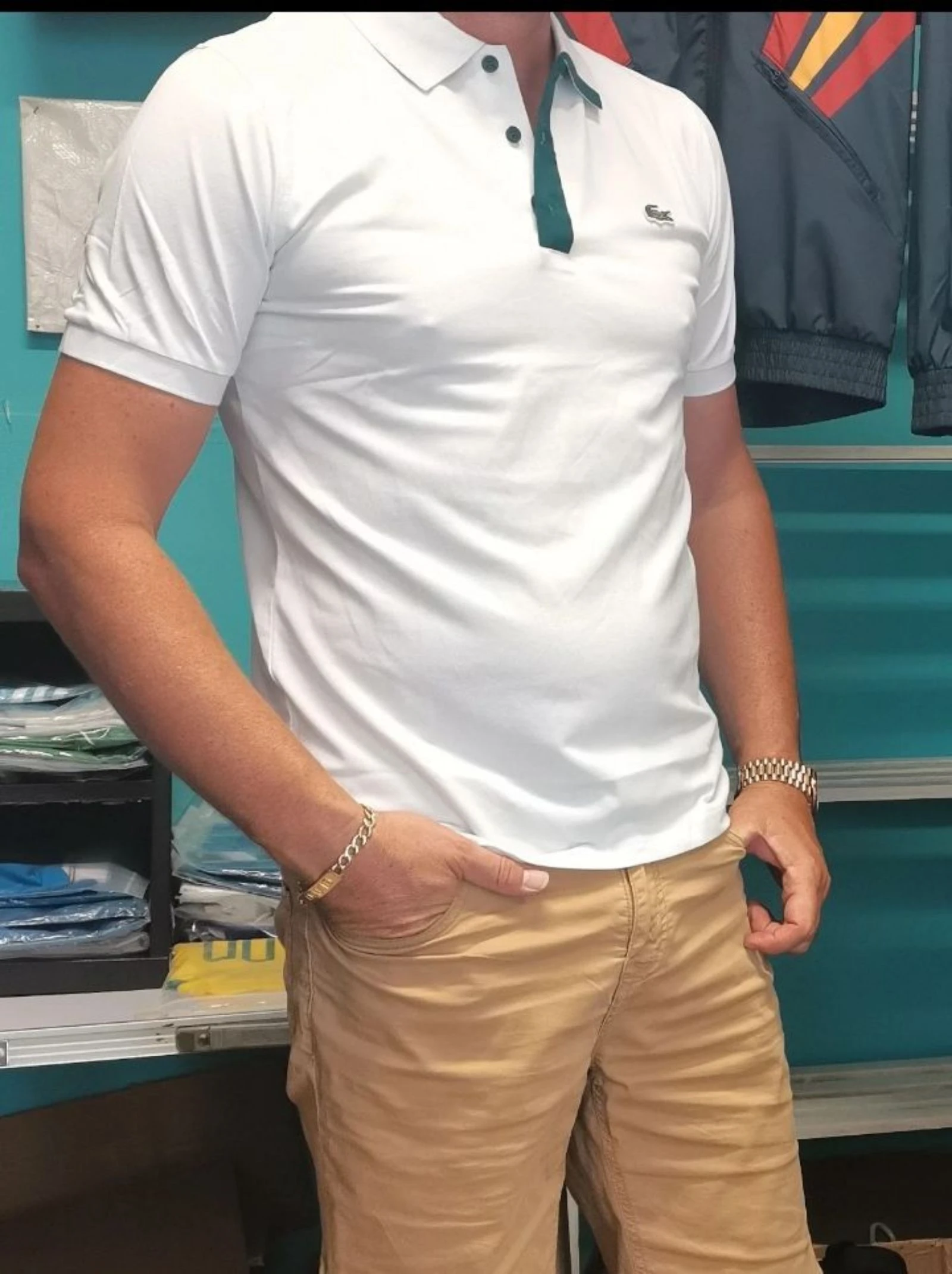 Polo Lacoste talla L 
